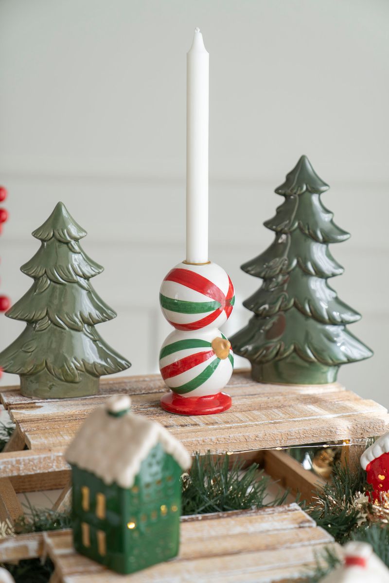 Lysholder - Julekuler 15cm