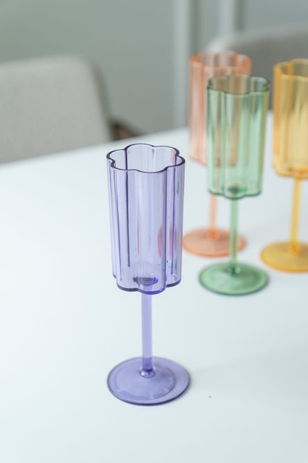 Hovedbilde Blomst champagneglass – 200 ml – ...