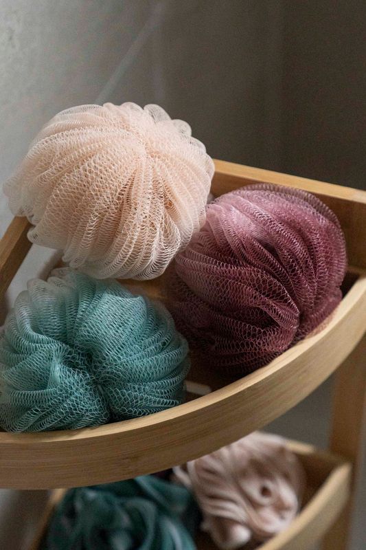 Loofah Ball - Beige