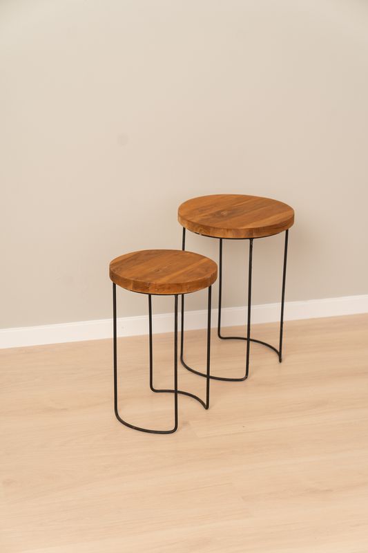 Sidebord sett Teak