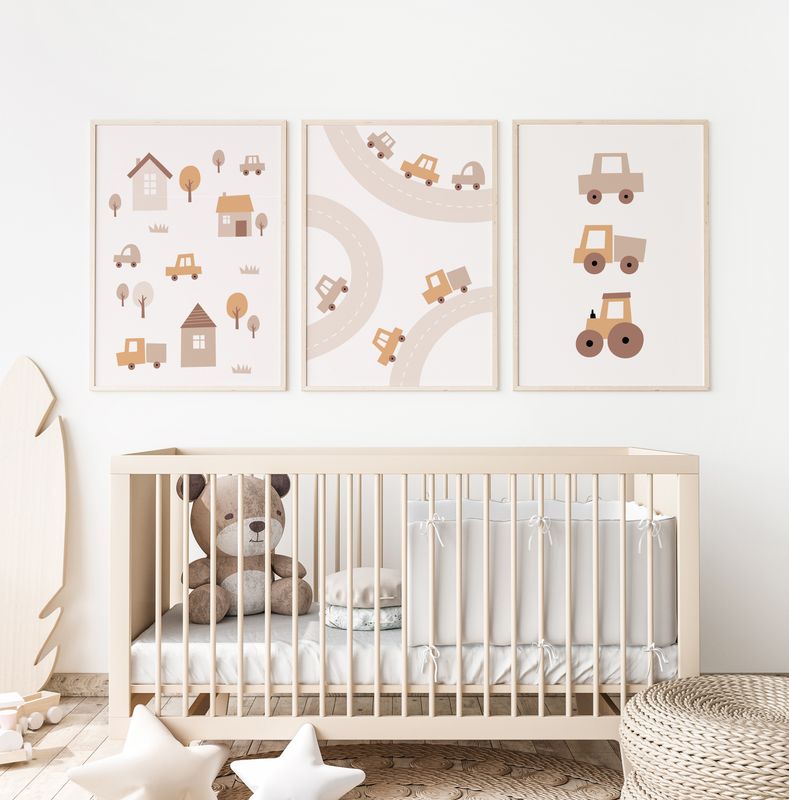 Poster - Beige Bil 3