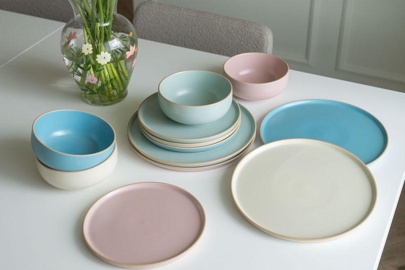 Harmoni - Tallerken – Ø21 cm – Rosa