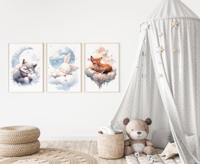 Hovedbilde Poster - Sovende Kanin