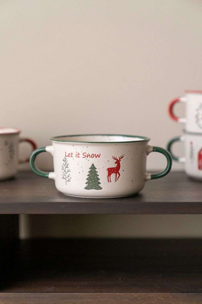Joy - Jumbokopp 13,5cm Let It Snow