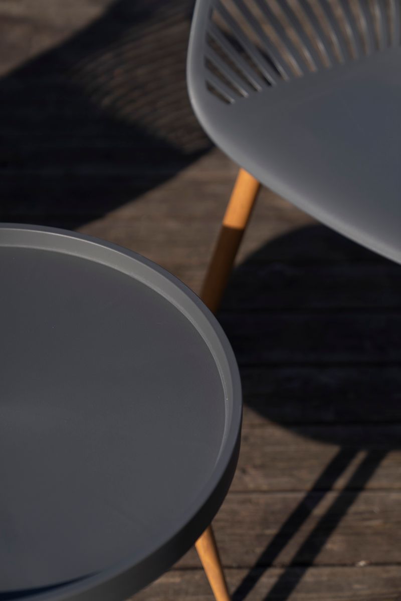 Hagesett Riller Grå