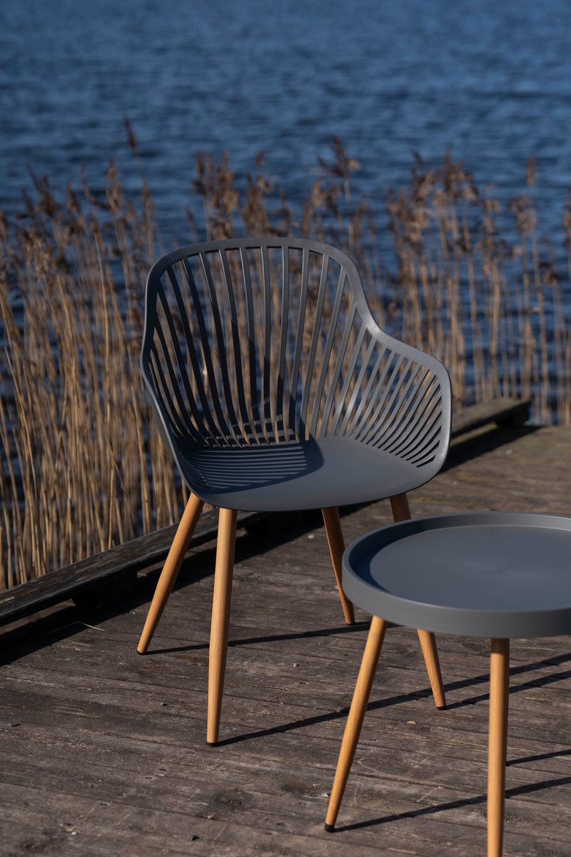 Hagesett Riller Grå