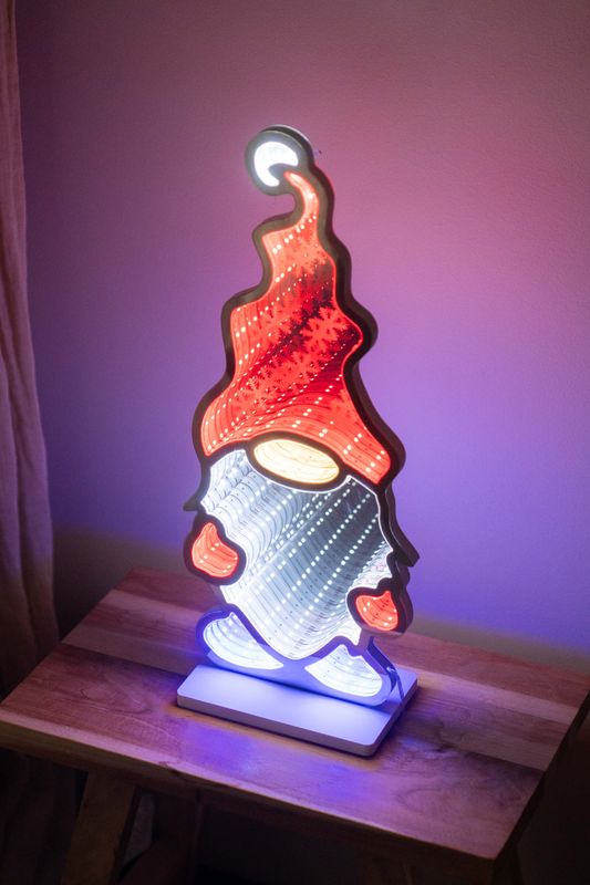 Mirror Infinity LED 45cm - Gnom