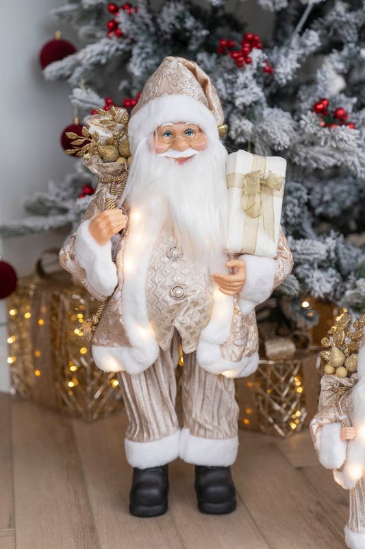 LED Nisse 60cm Gull