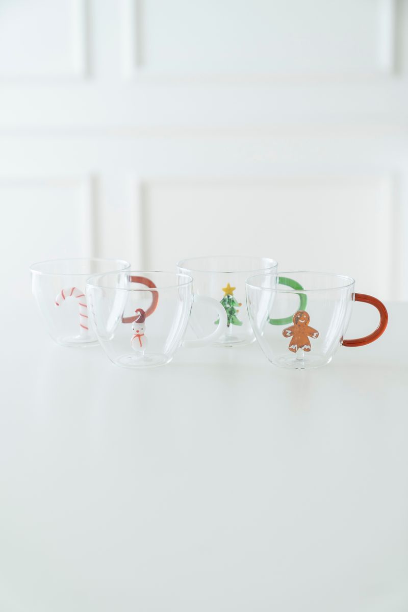 Tekopp - Glass Pepperkake