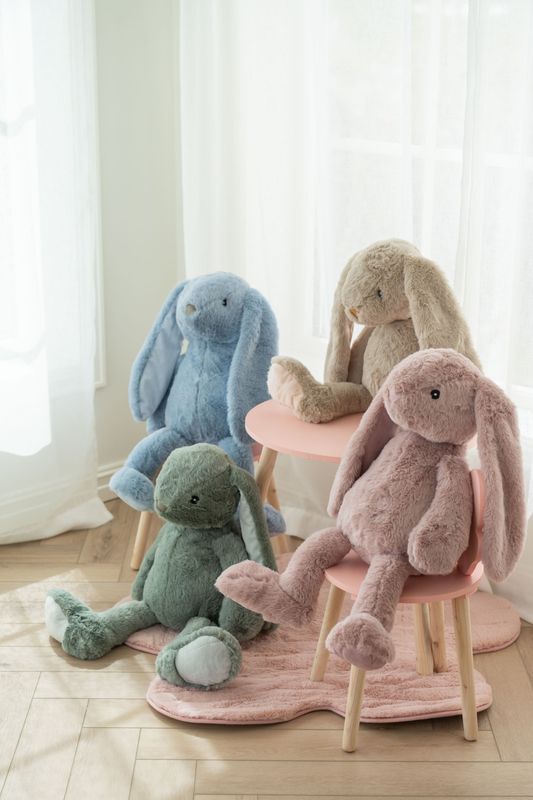 Kosedyr kanin – 70 cm – Grønn