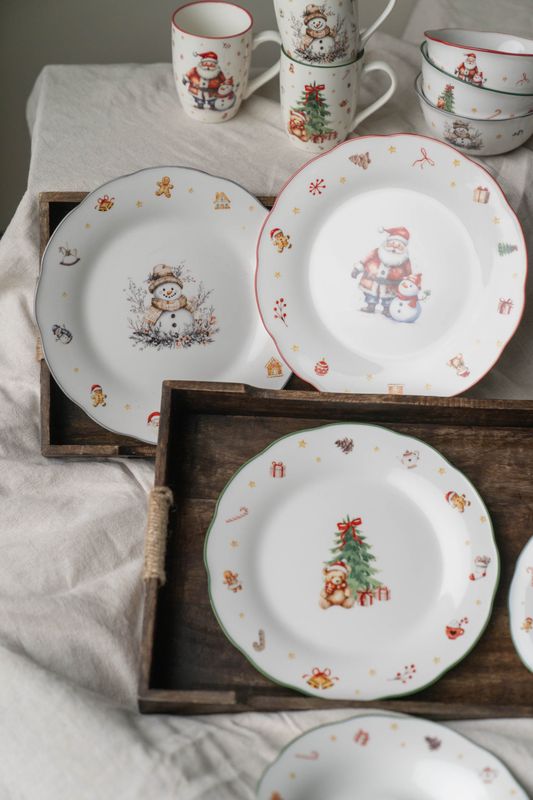 Juleminner Tallerken 26cm - Nisse