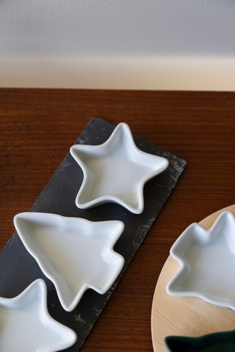 Serveringssett - Julehimmel 