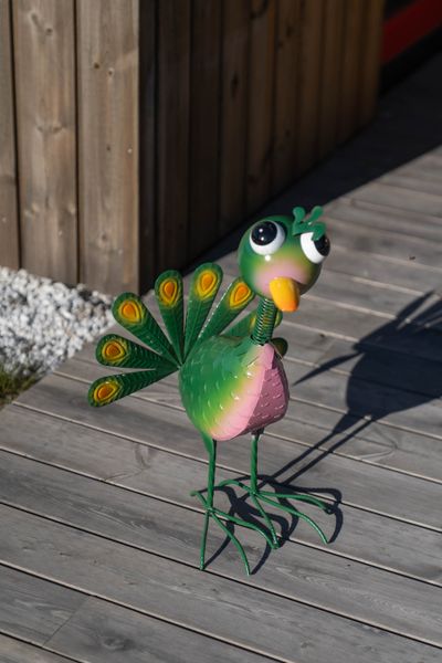 Hovedbilde Hagedekorasjon fugl i metall – 55 cm ...