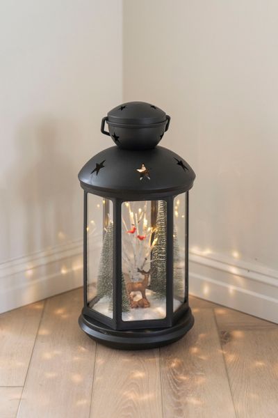 Hovedbilde Dekorlanterne 43cm - Reinsdyr