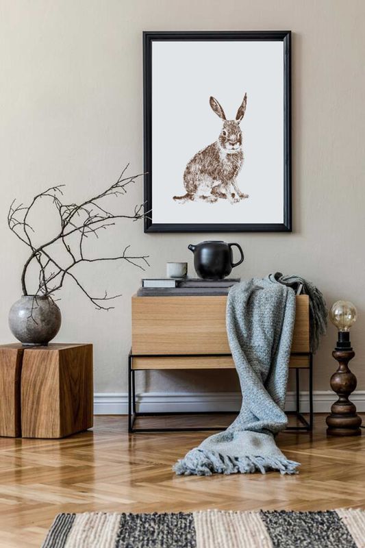 Poster - Villmark Hare