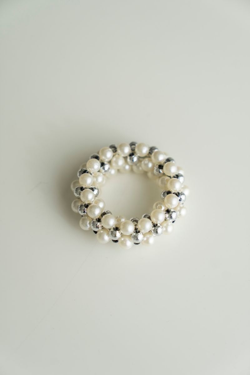 Serviettring - Perler