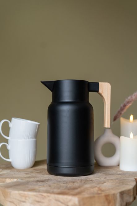 Hovedbilde Kaffekanne m/trehåndtak Svart