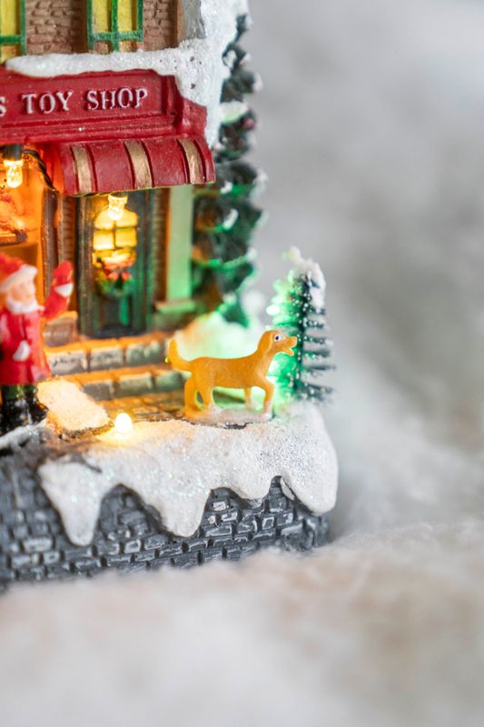 Juleby - Butikk Bakeri lys brun