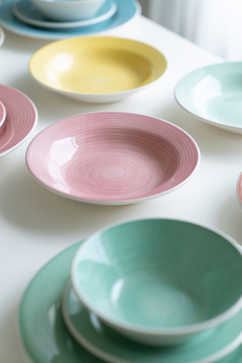 Virvelvind - Skål 22cm Rosa