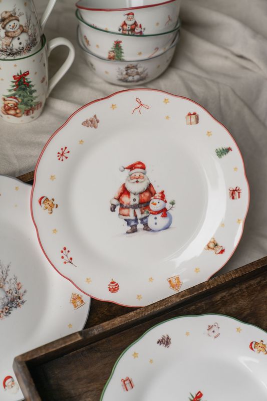 Juleminner Tallerken 26cm - Nisse