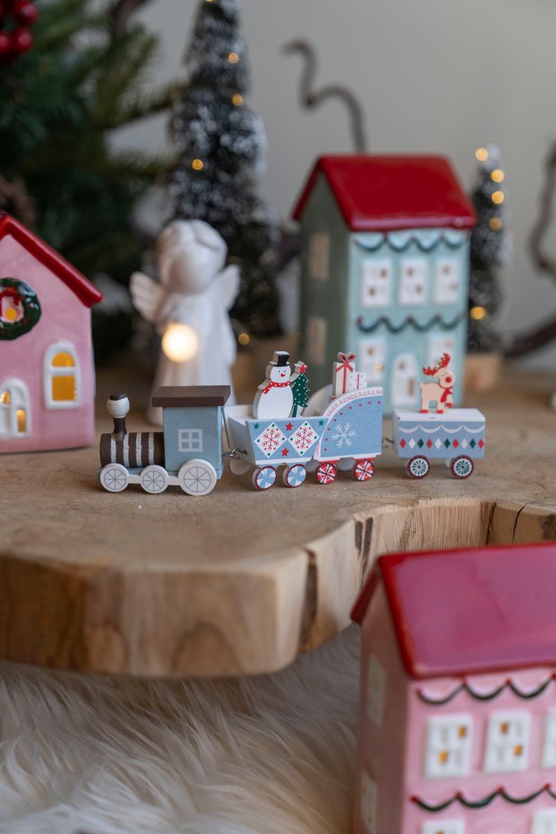 Tog 20cm - Brun/Blå