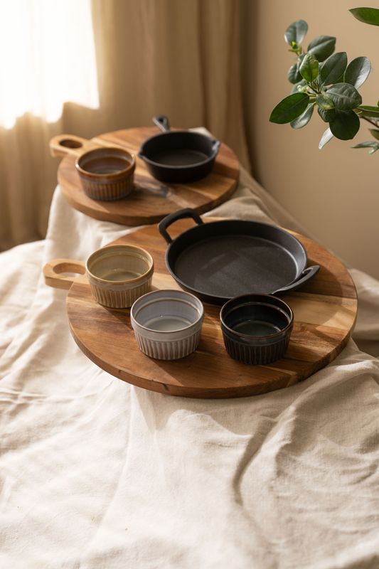 Teak Skjærefjøl 40cm 