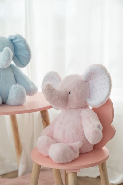 Hovedbilde Kosedyr elefant – 38 cm – Rosa