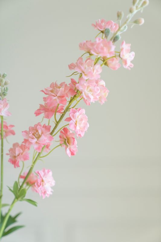 Kunstig Blomst 85cm - Lys Rosa