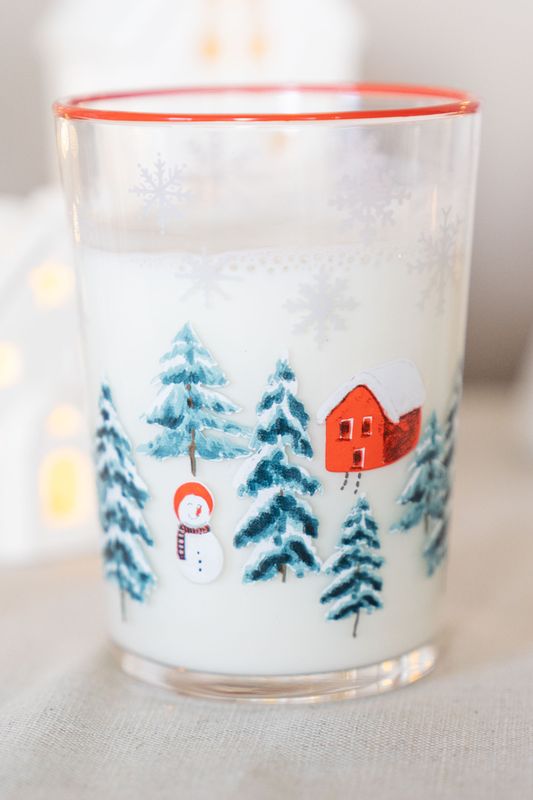 Vannglass 500ml - Vinterskog
