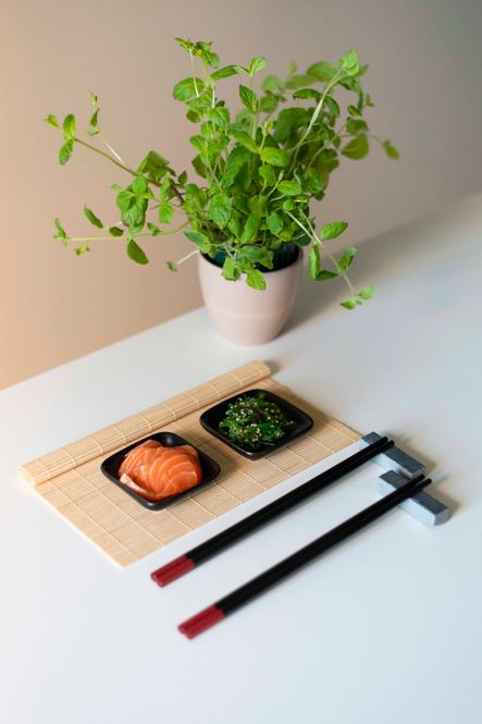 Hovedbilde Sushisett m/7 deler svart 