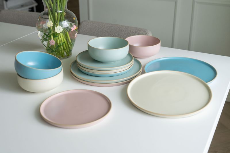 Harmoni - Tallerken – Ø21 cm – Rosa