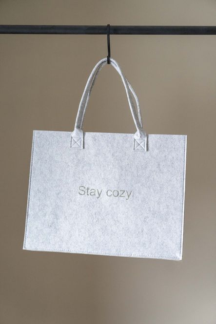 Hovedbilde Tote bag i filt – 44×34×18 cm – Stay ...
