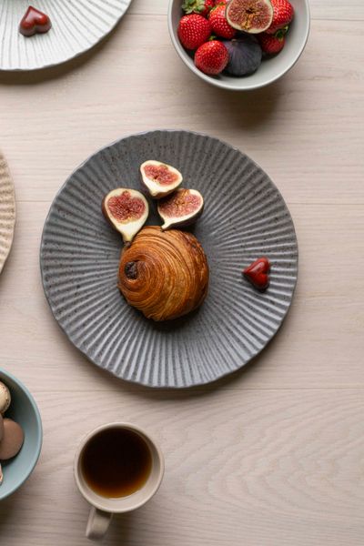 Hovedbilde Elvira - Tallerken 28cm Mørk Grå