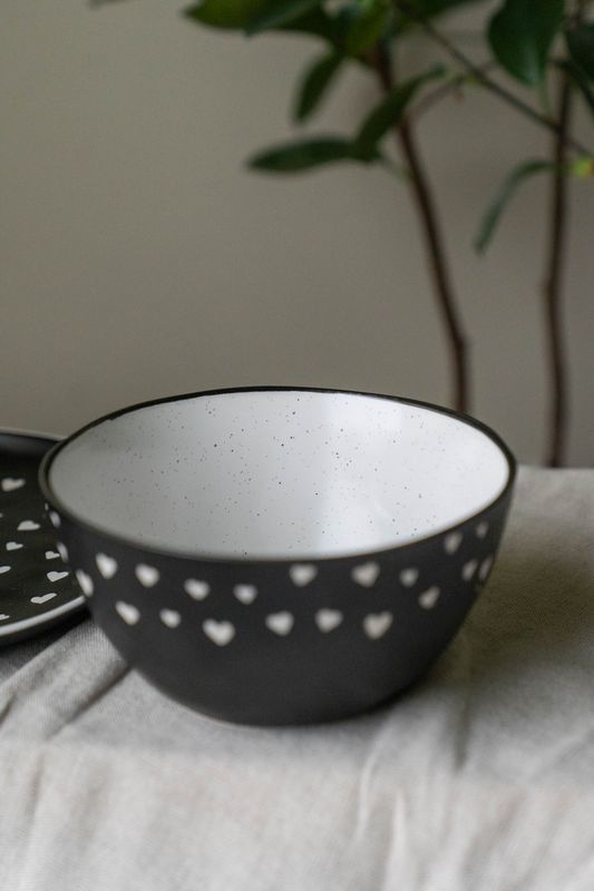 Hjerteglimt Skål 15cm - Dryss
