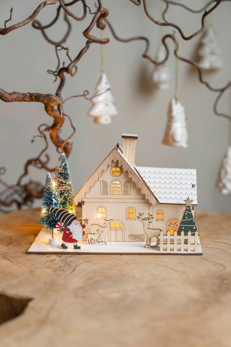 Juleby - Hus 13,5cm Versjon 1