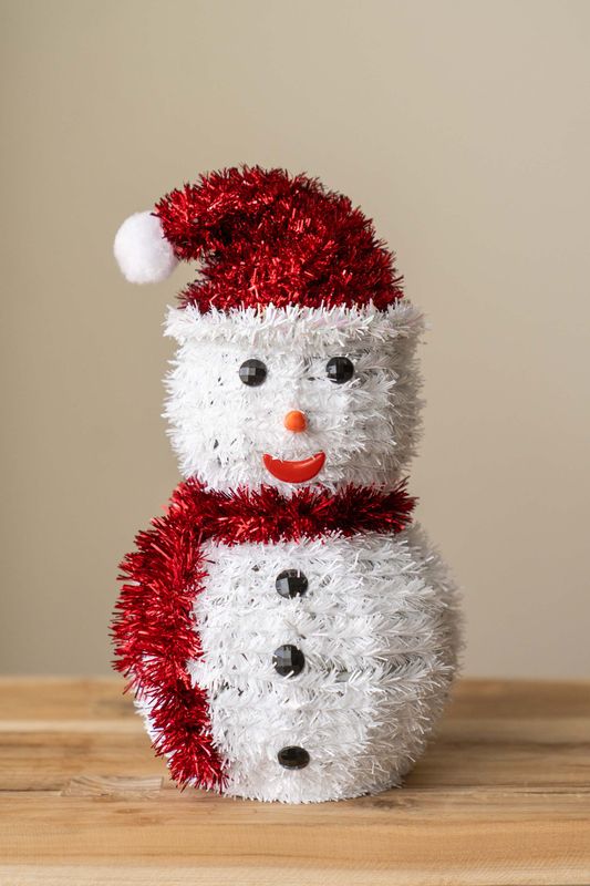 Tinsel Snømann
