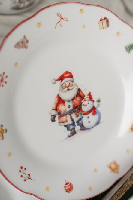 Hovedbilde Juleminner Tallerken 26cm - Nisse