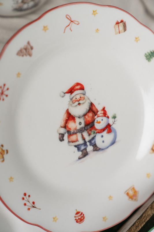 Juleminner Tallerken 26cm - Nisse