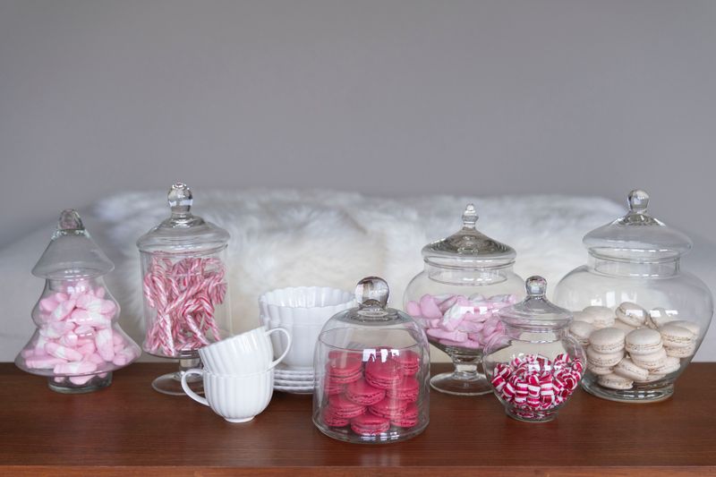 Glasskrukke - Juletre 26cm