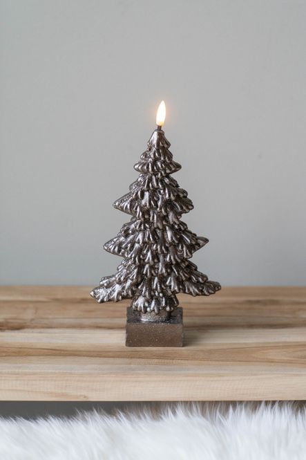 Hovedbilde LED Juletre 23cm - Brun