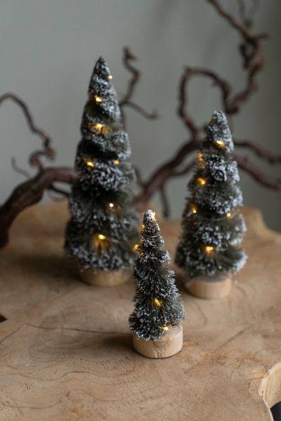 Hovedbilde Dekortre 15cm Grønn