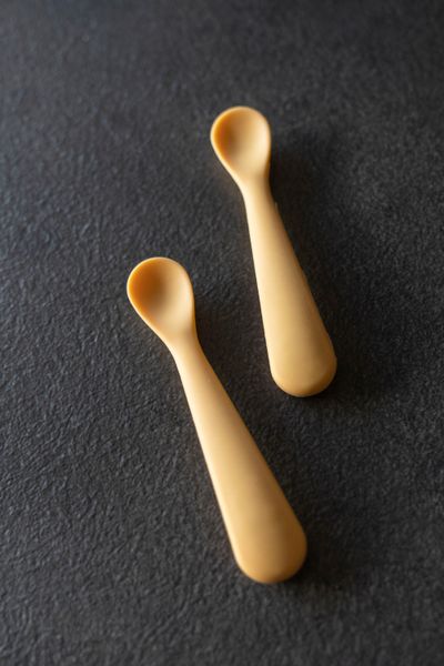 Hovedbilde Babyskje i silikon – gul