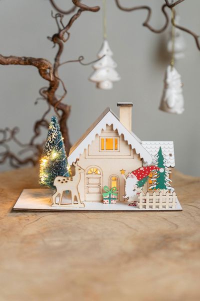Hovedbilde Juleby - Hus 13,5cm Versjon 2
