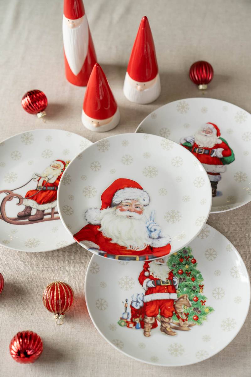 Nisse - Tallerken 20,5cm 4pk