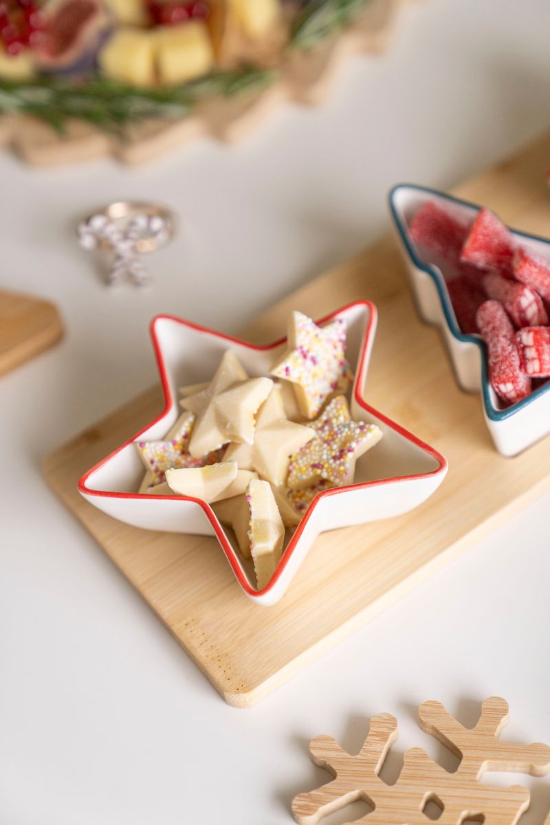 Serveringssett - Stjerne og Tre