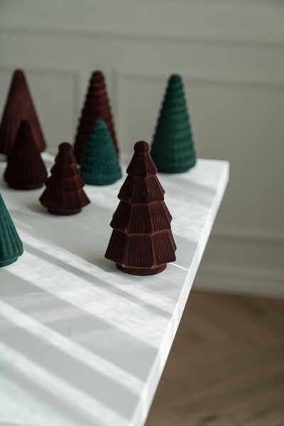 Hovedbilde Glasstre 20cm Brun - Versjon 1