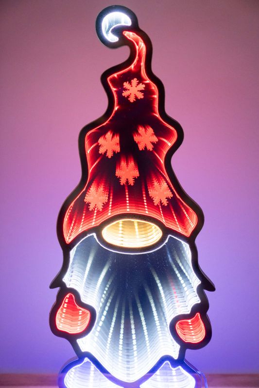 Mirror Infinity LED 45cm - Gnom