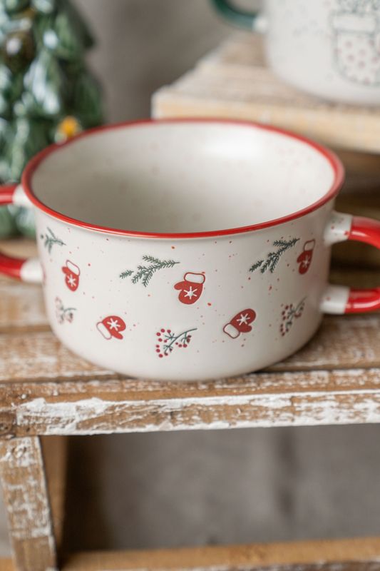 Julehilsen Jumbokopp 13,5cm - Vott