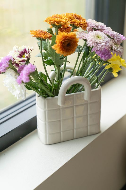 Vase veske – Hvit