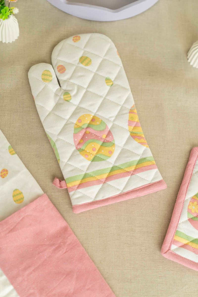 Stekevott i bomull – Egg – 32×16 cm